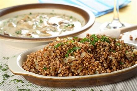 Buckwheat eta kefir dieta 5 egunez